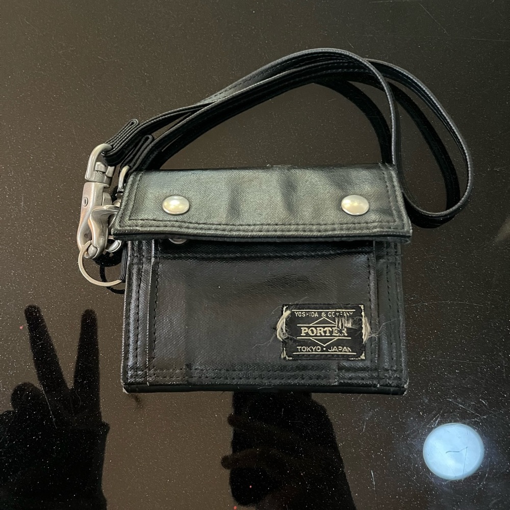 Vintage Porter- Yoshida & Co. wristlet wallet